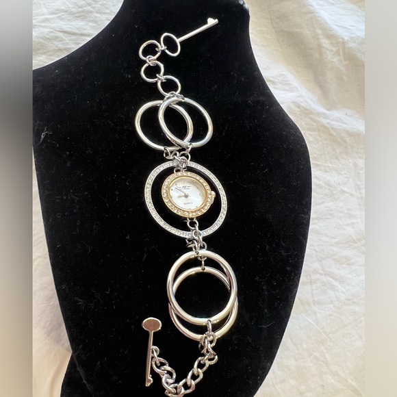 IAN DANIELS Bling Watch ( NEW Battery)NWOT - Picture 3 of 6